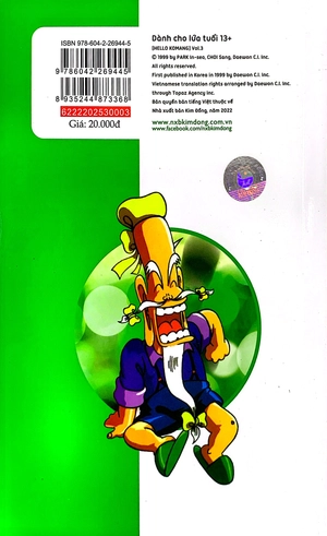 bộ hello kômang - tập 3 (tái bản 2022)