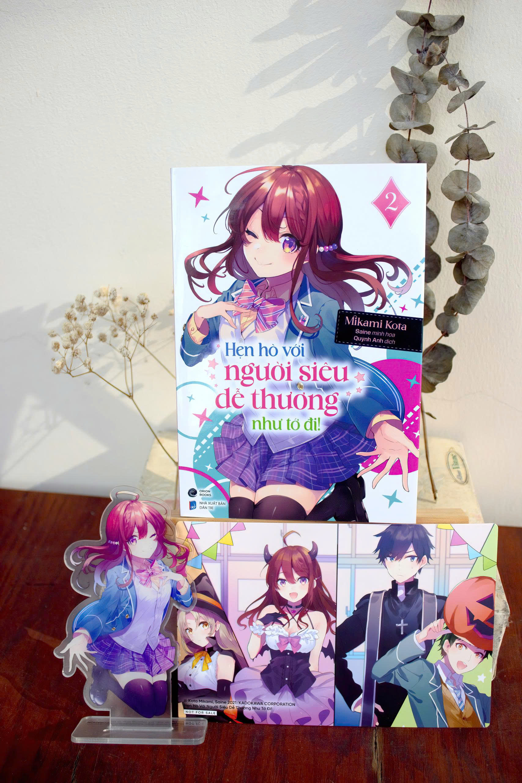 Bộ
						
										
										Hẹn Hò Với Người Siêu Dễ Thương Như Tớ Đi! - Tập 2 - Bản Giới Hạn - Tặng Kèm Postcard + Acrylic Standee