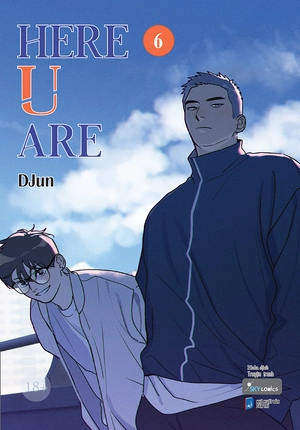 bộ here u are - tập 6 - tặng kèm bookmark bế hình nhân vật