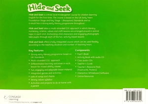 bộ hide and seek 2: activity book with audio cd
