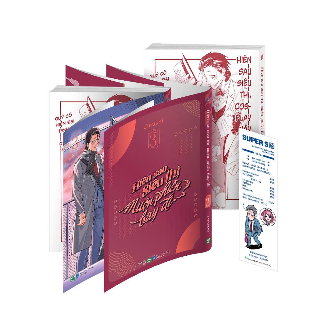 Bộ
						
										
										Hiên Sau Siêu Thị Muộn Phiền Bay Đi - Tập 3 - Bản Đặc Biệt - Tặng Kèm Bìa Extra + Bookmark Hóa Đơn