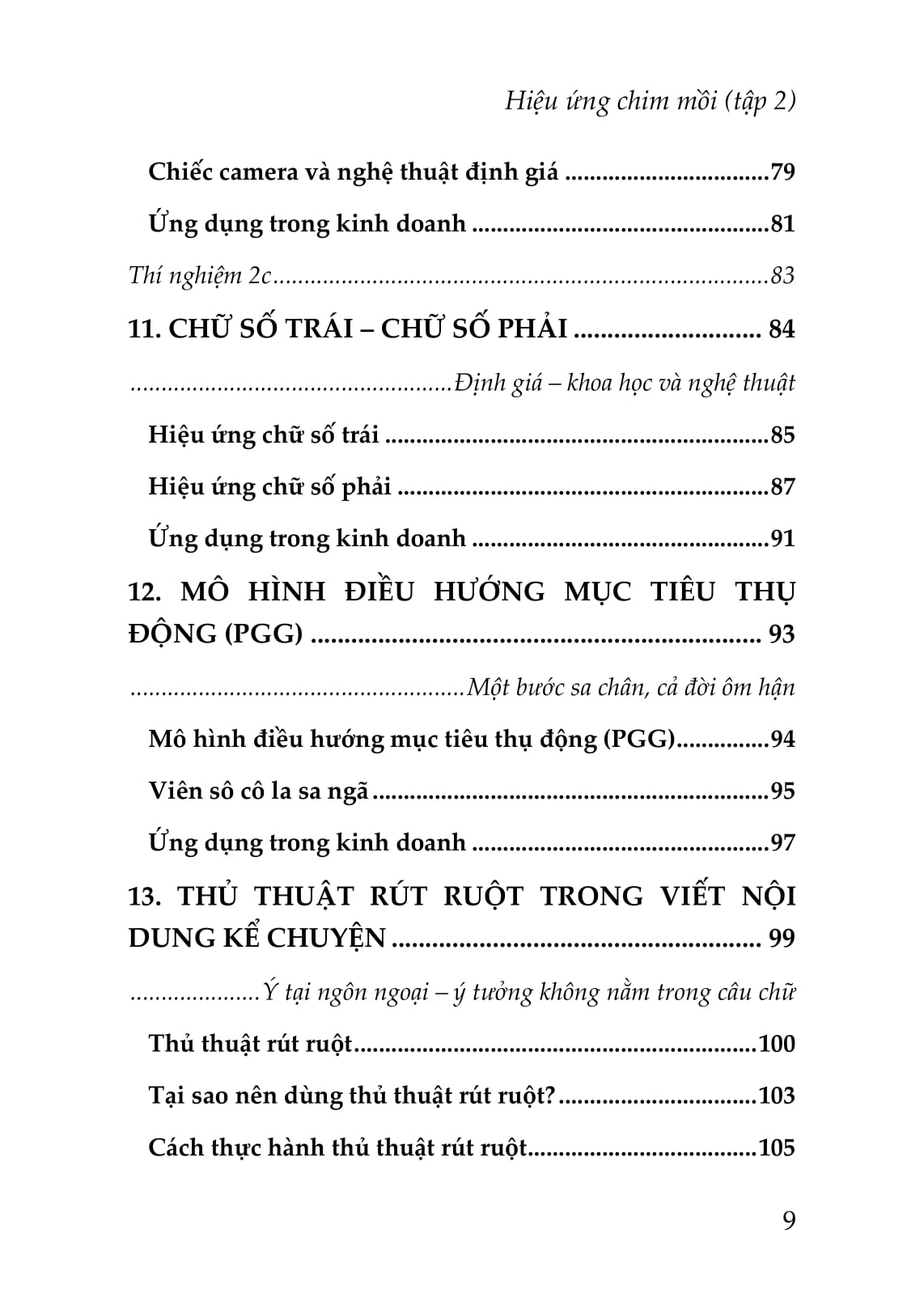 bộ hiệu ứng chim mồi 2 (tái bản 2023)