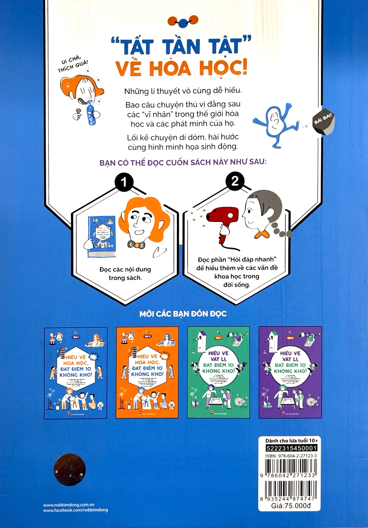 bộ hiểu về hóa học, đạt điểm 10 không khó! - tập 1
