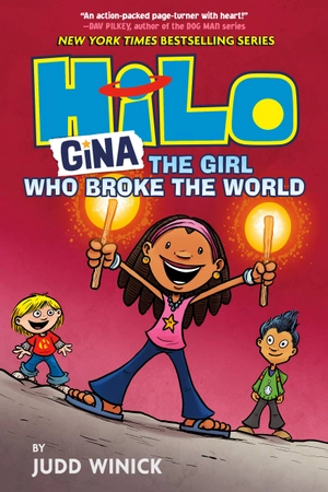 bộ hilo book 7: gina: the girl who broke the world