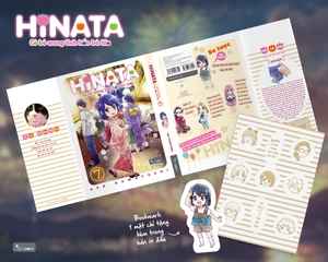 bộ hinata cô bé mang linh hồn bà lão - tập 7 - tặng kèm bookmark bế hình nhân vật