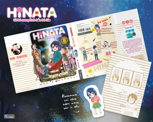 bộ hinata cô bé mang linh hồn bà lão - tập 8 - tặng kèm bookmark bế hình nhân vật