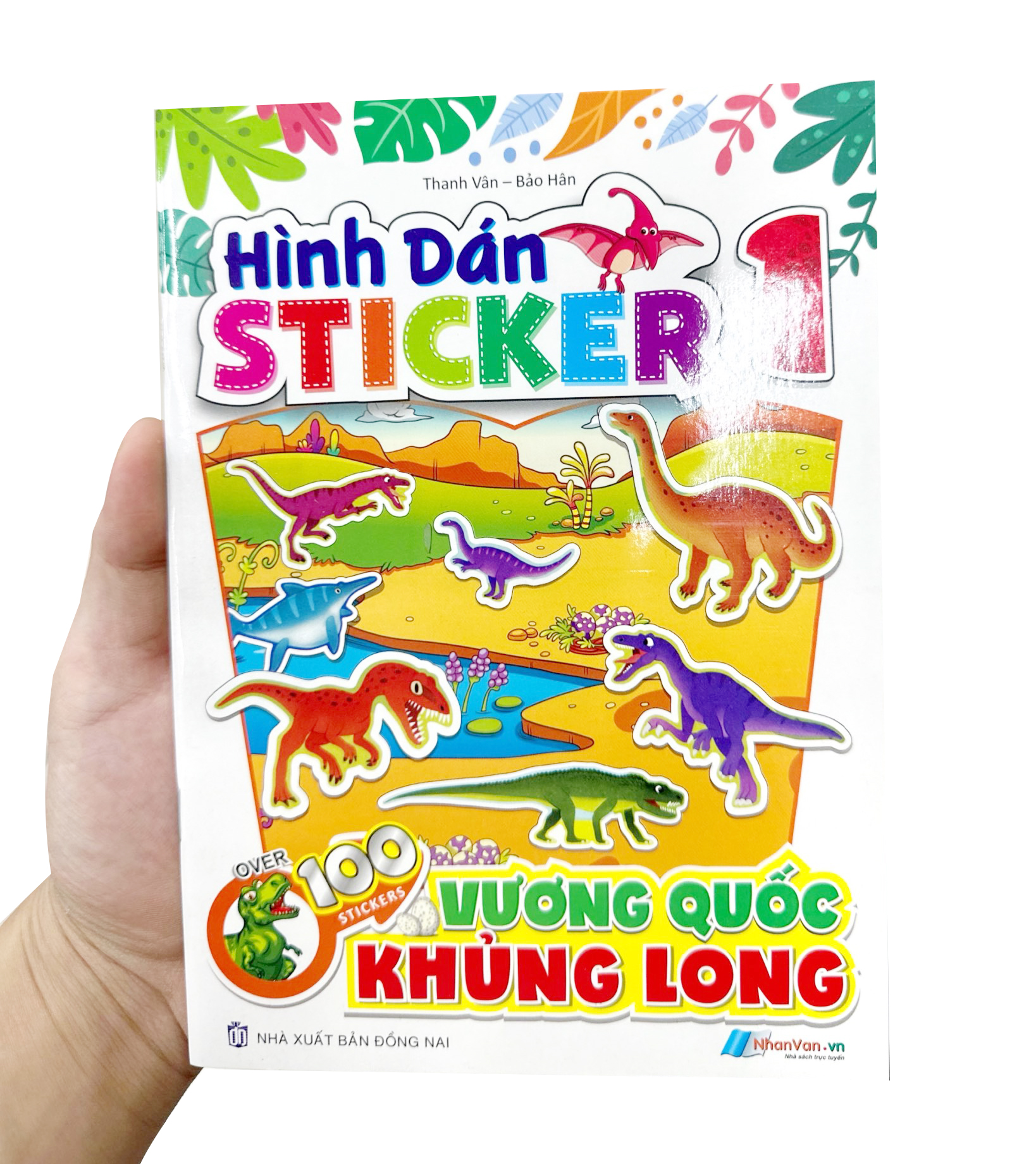 Bo
						
										
										Hinh Dan Stickers - Vuong Quoc Khung Long - Tap 1