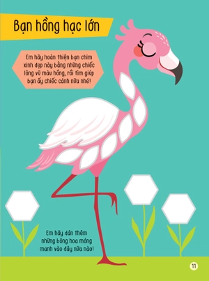 bộ hình dán thông minh - thế giới động vật vui nhộn 1