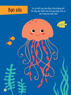 bộ hình dán thông minh - thế giới động vật vui nhộn 1