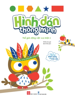 bộ hình dán thông minh - thế giới động vật vui nhộn 1