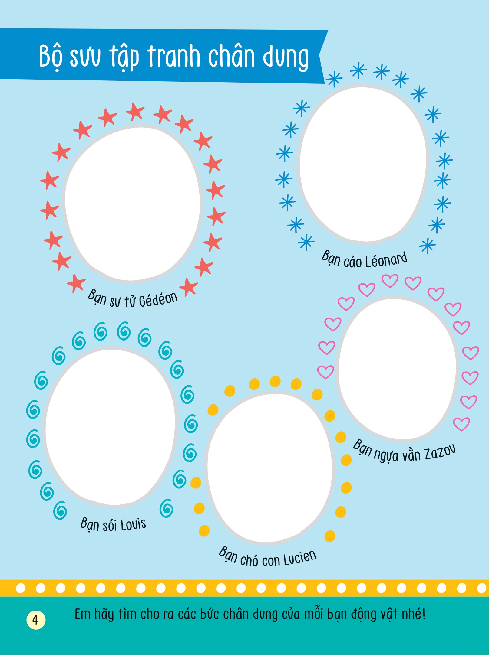 bộ hình dán thông minh - thế giới động vật vui nhộn 2