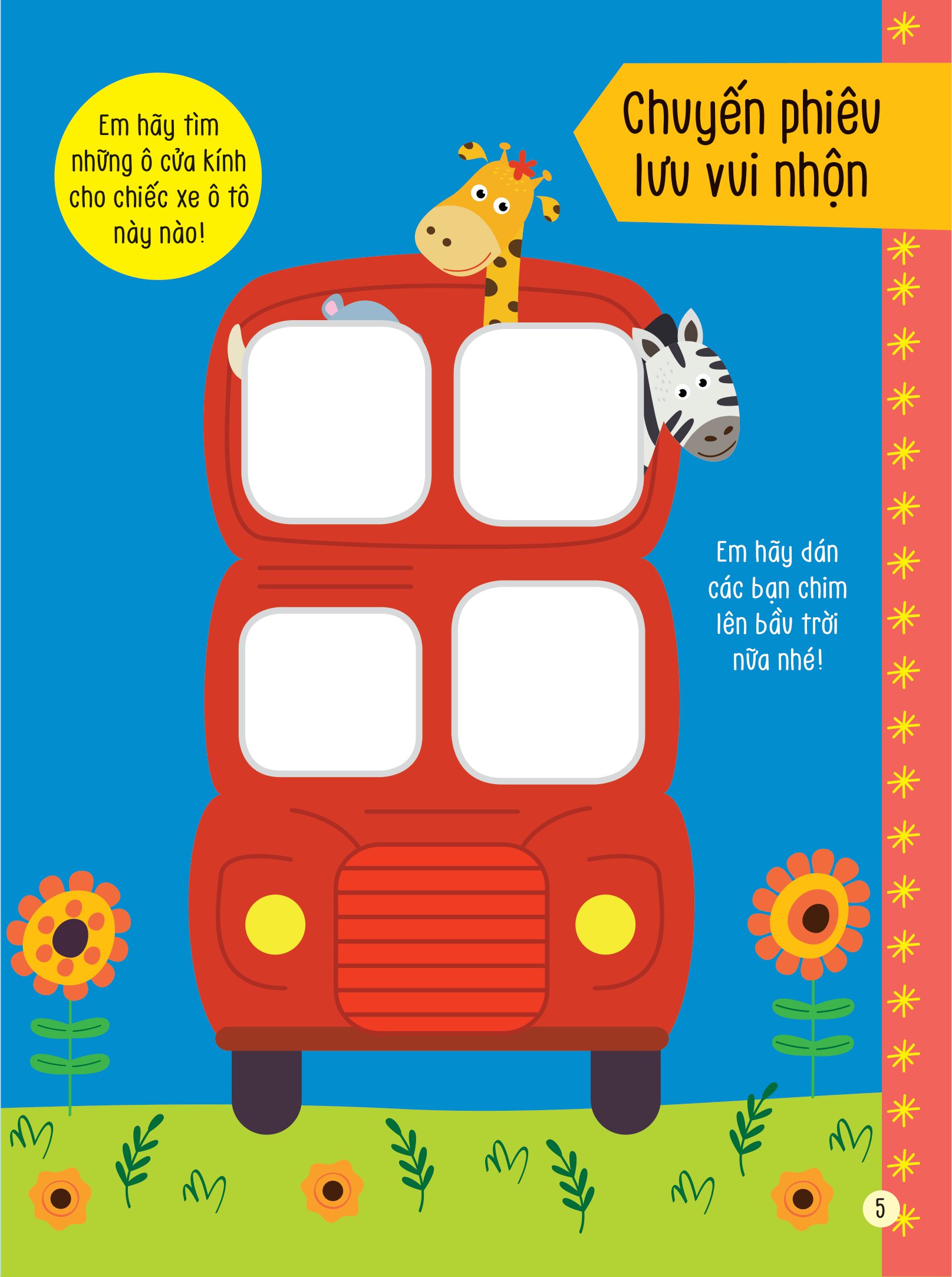 bộ hình dán thông minh - thế giới động vật vui nhộn 2