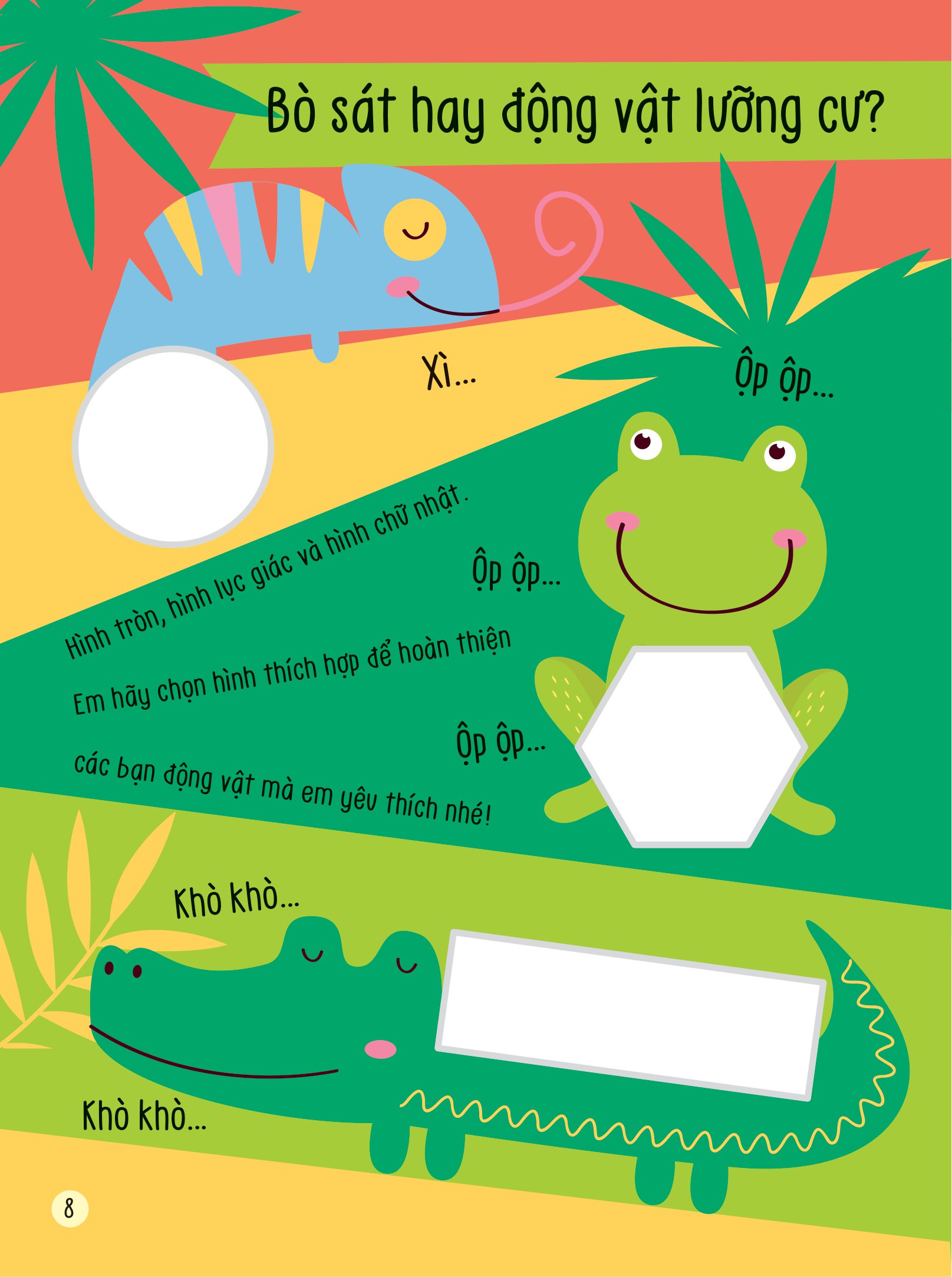 bộ hình dán thông minh - thế giới động vật vui nhộn 2