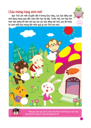 bộ hình dán thú vị, rèn luyện tư duy 1