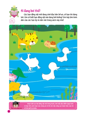 bộ hình dán thú vị, rèn luyện tư duy 1