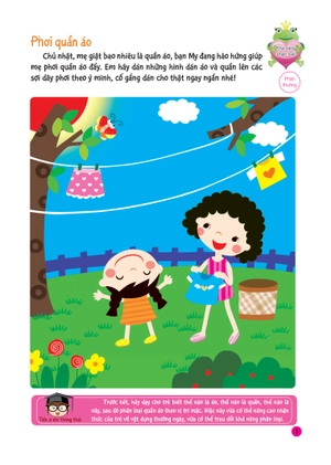 bộ hình dán thú vị, rèn luyện tư duy 1