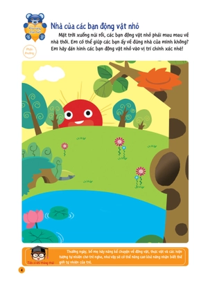 bộ hình dán thú vị, rèn luyện tư duy 2