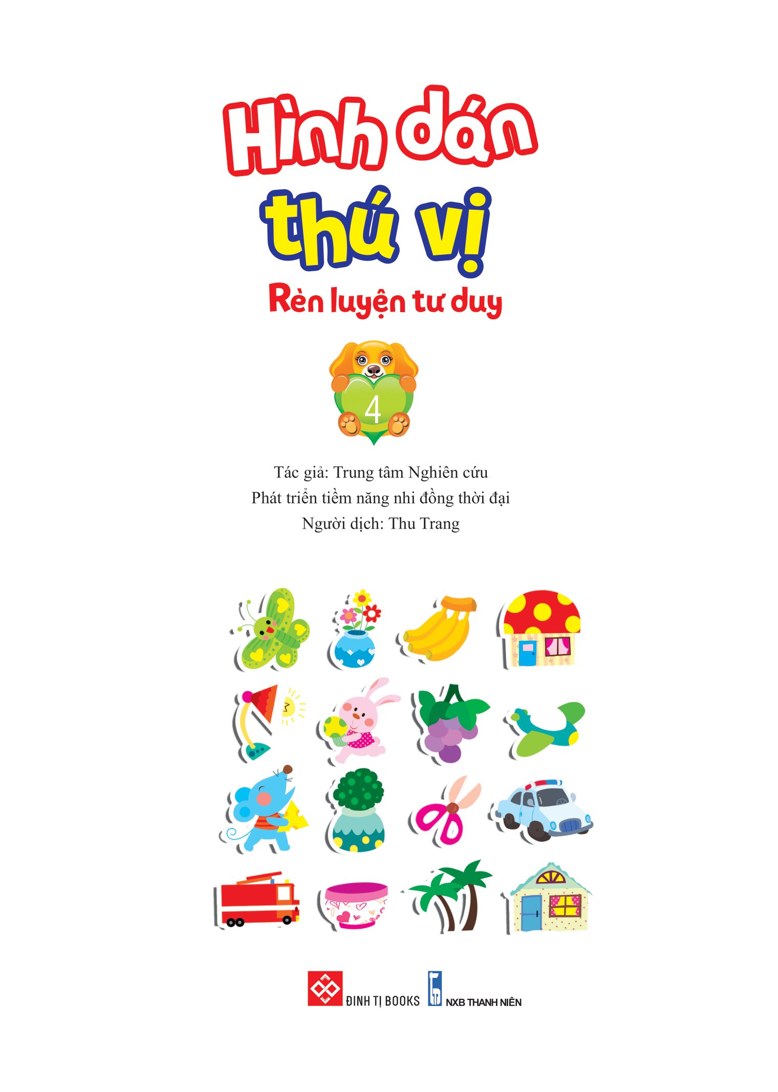 bộ hình dán thú vị, rèn luyện tư duy 4