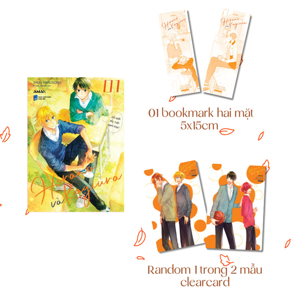 Bo
						
										
										Hirano Va Kagiura - Tap 1 - Tang Kem Bookmark Hai Mat + Random 1 Trong 2 Mau Clearcard