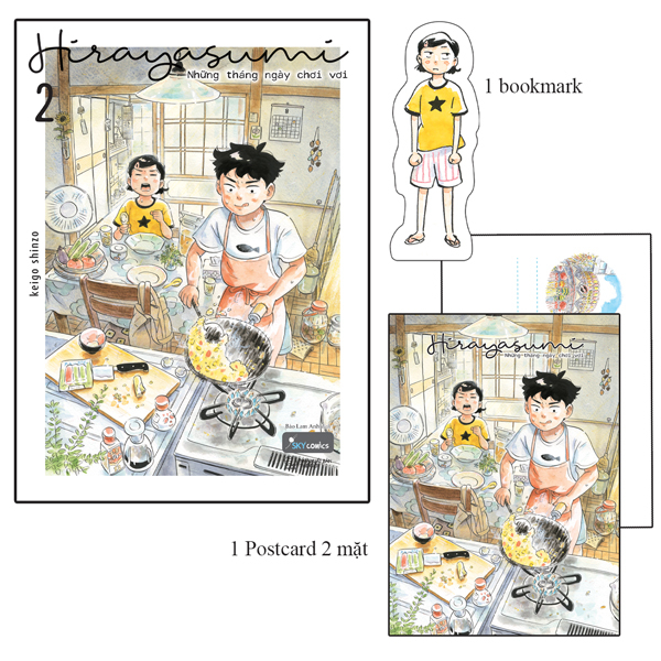 Bo
Hirayasumi - Nhung Thang Ngay Choi Voi - Tap 2 - Tang Kem Bookmark Nhan Vat + Postcard Boi Cung