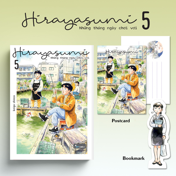 Bo
Hirayasumi - Nhung Thang Ngay Choi Voi - Tap 5 - Tang Kem Bookmark Nhan Vat + Postcard Boi Cung