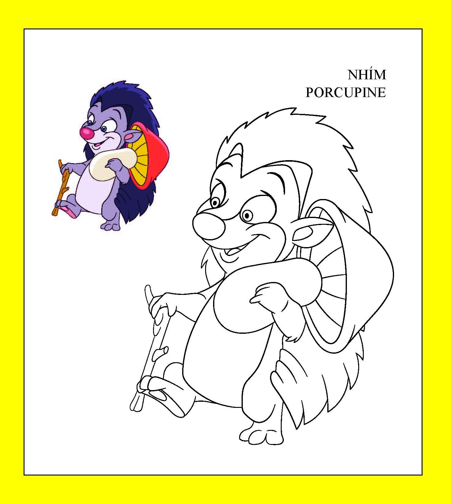 bộ họa sĩ nhí tô màu - loài vật 1 (tái bản 2023)