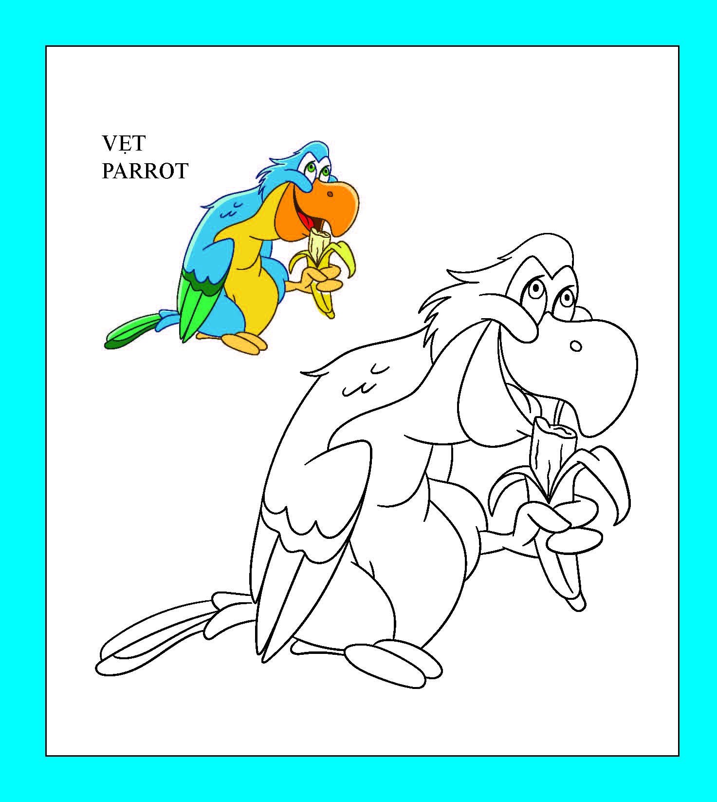 bộ họa sĩ nhí tô màu - loài vật 1 (tái bản 2023)