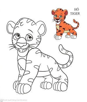 bộ họa sĩ nhí tô màu - loài vật (2)