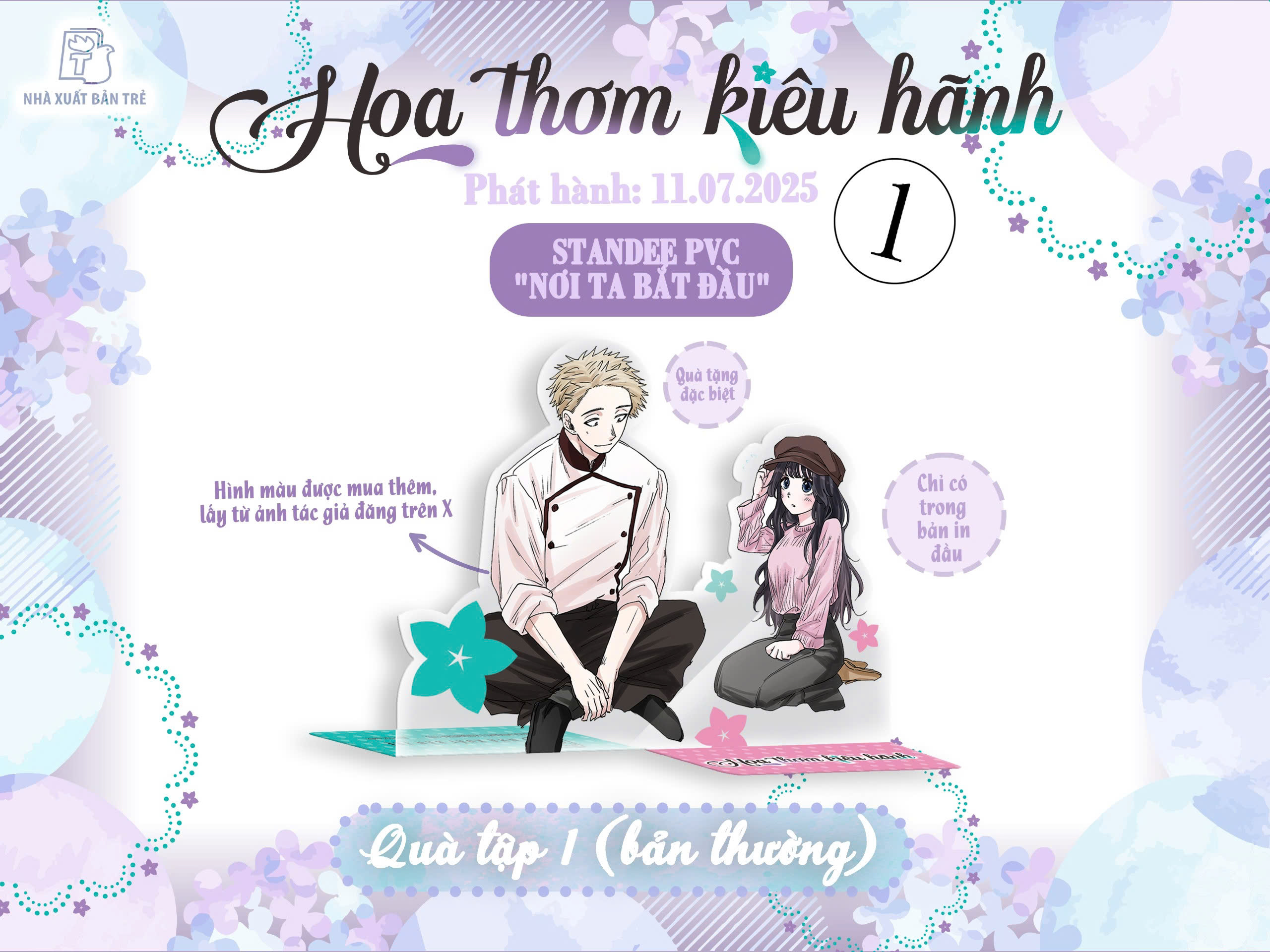 Bo
						
										
										Hoa Thom Kieu Hanh - Tap 1 - Tang Kem Bia Roi Can Bong + Card "Hoa No" + Thiep Giay "Cua So Phia Ben Kia" + Standee PVC "Noi Ta Bat Dau"