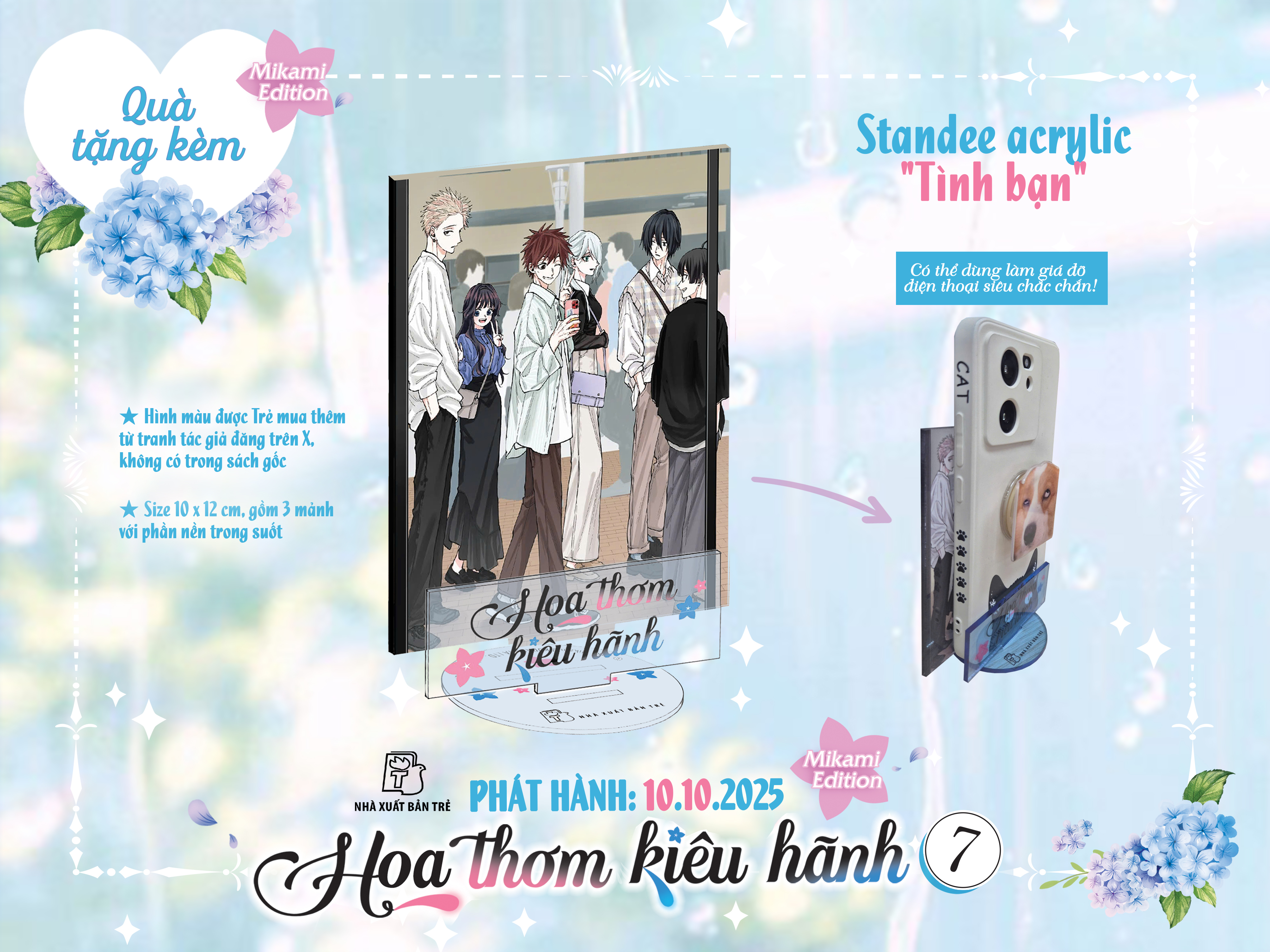 Bo
						
										
										Hoa Thom Kieu Hanh - Tap 7 - Mikami Edition - Tang Kem Card Shikishi + Standee Mica + Mini Poster + Bao Dung Qua