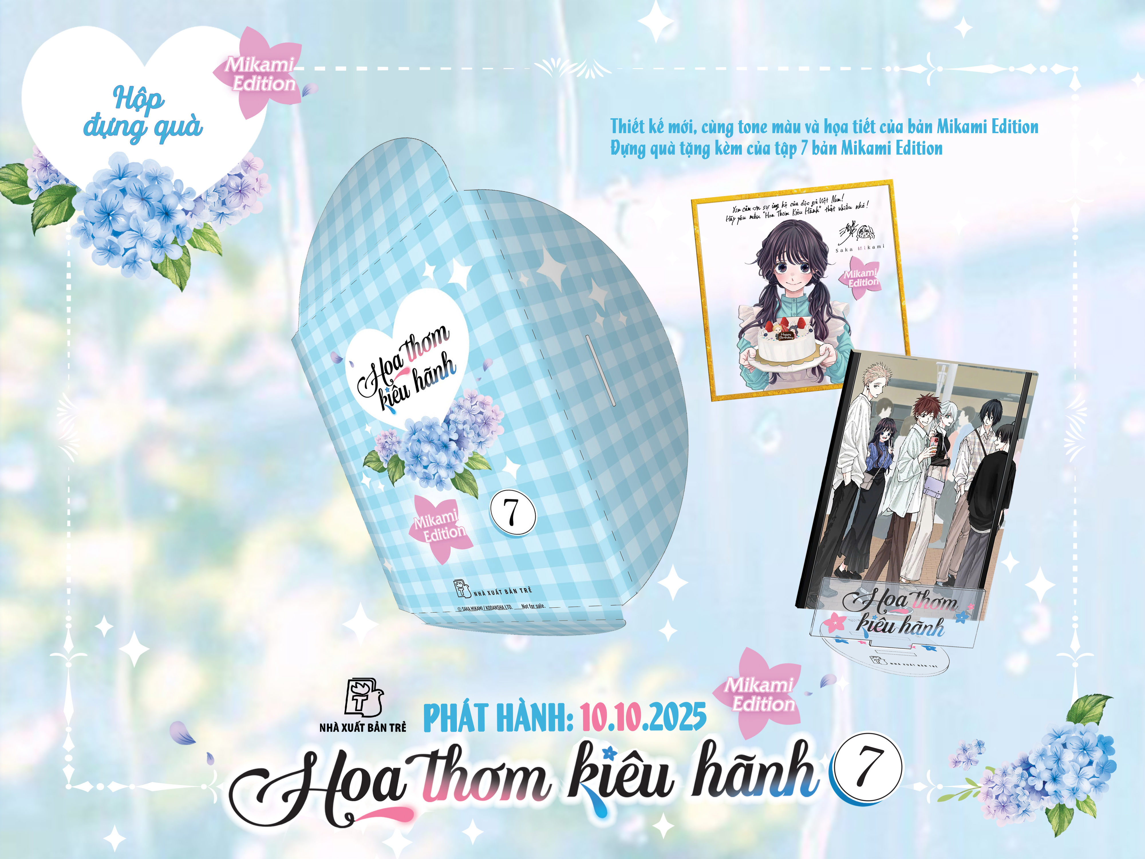 Bo
						
										
										Hoa Thom Kieu Hanh - Tap 7 - Mikami Edition - Tang Kem Card Shikishi + Standee Mica + Mini Poster + Bao Dung Qua
