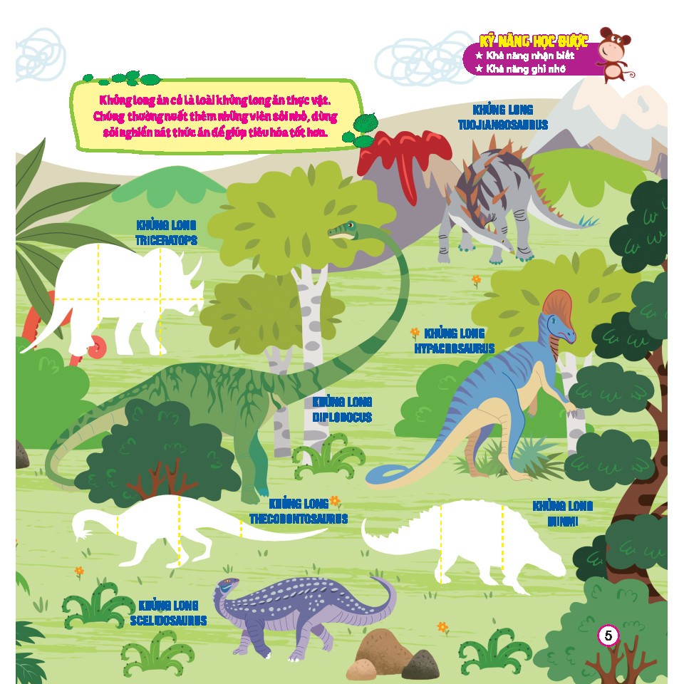 Bo
						
										
										Hoan Thien Ky Nang 3-7 Tuoi - Boc Dan Hinh Thong Minh - Cong Vien Khung Long Jura