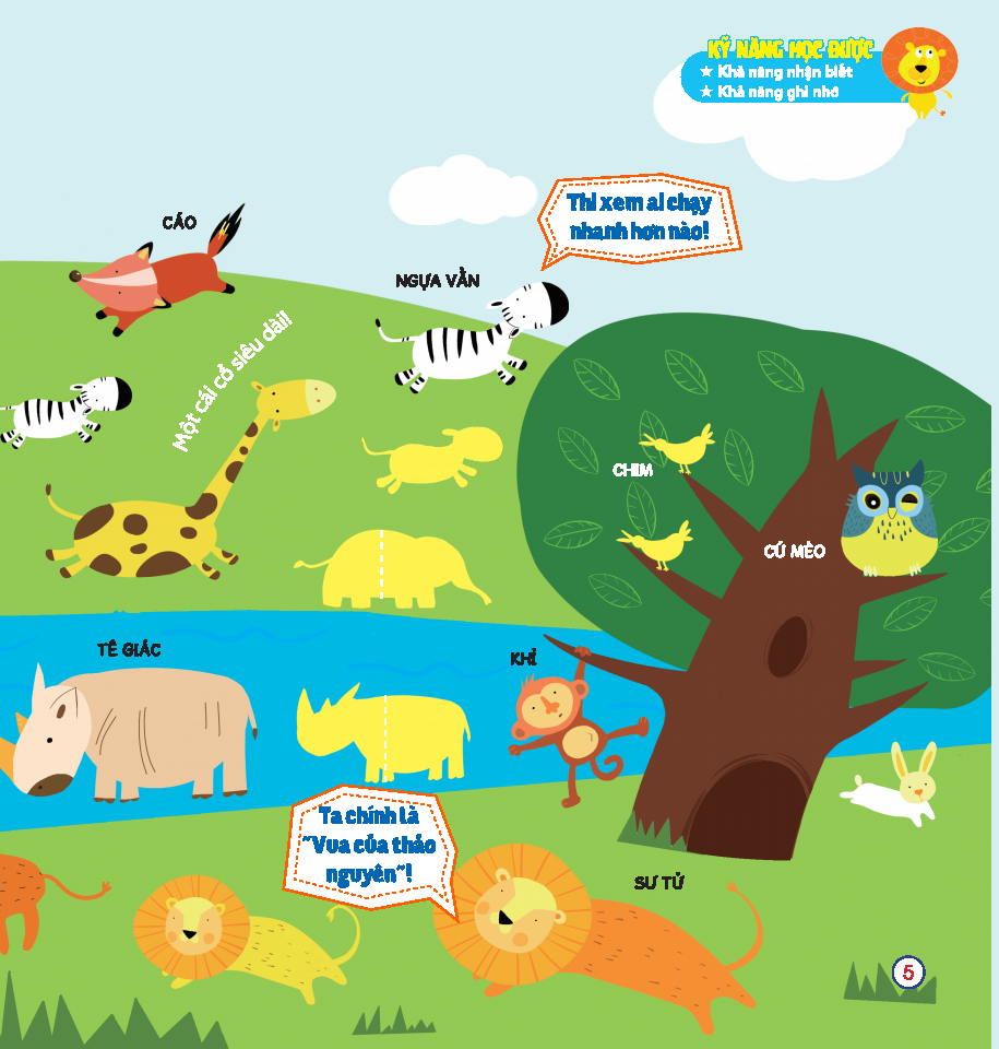 Bo
						
										
										Hoan Thien Ky Nang 3-7 Tuoi - Boc Dan Hinh Thong Minh - Dong Vat Dang Yeu