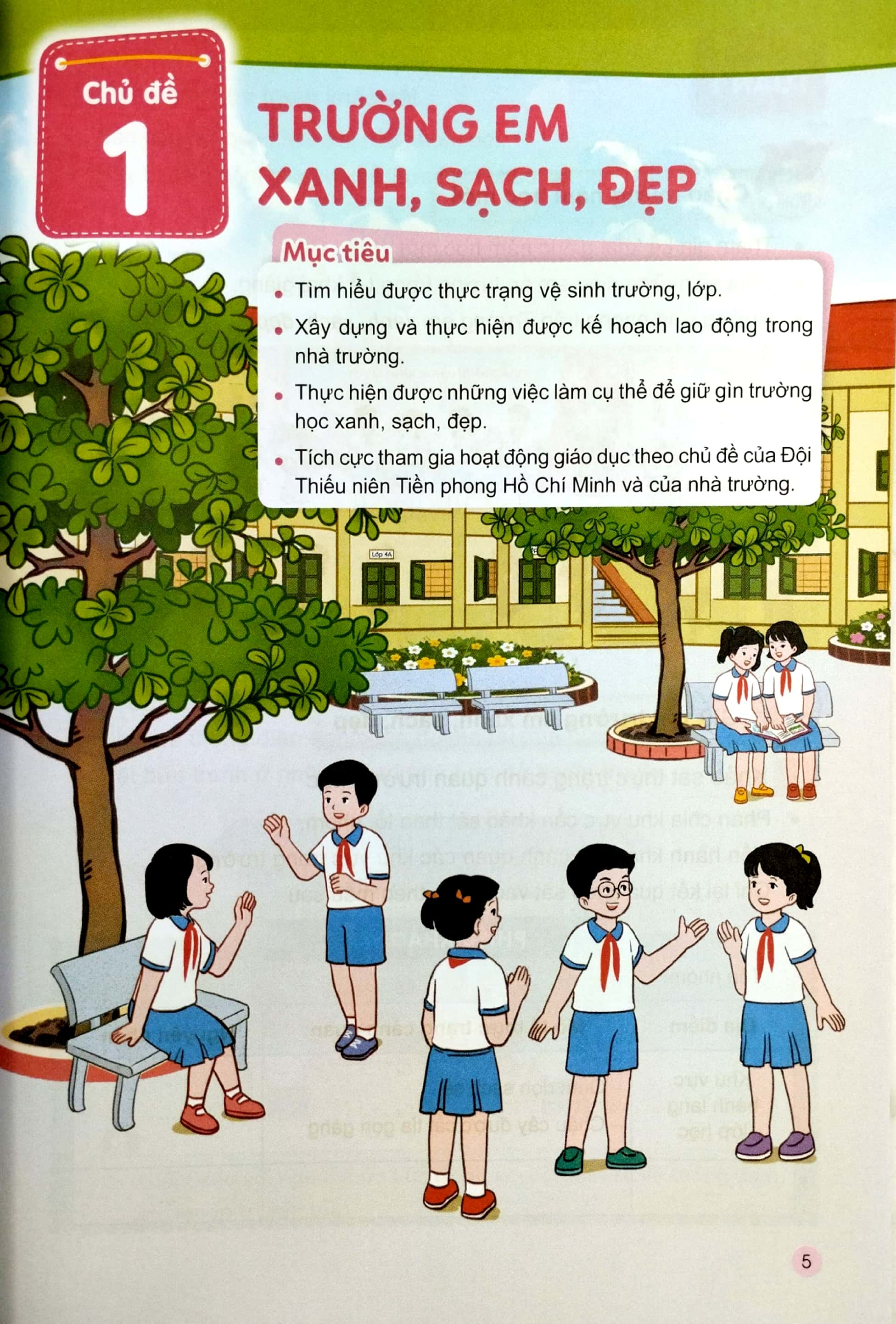 bộ hoạt động trải nghiệm 4 (cánh diều) (chuẩn)