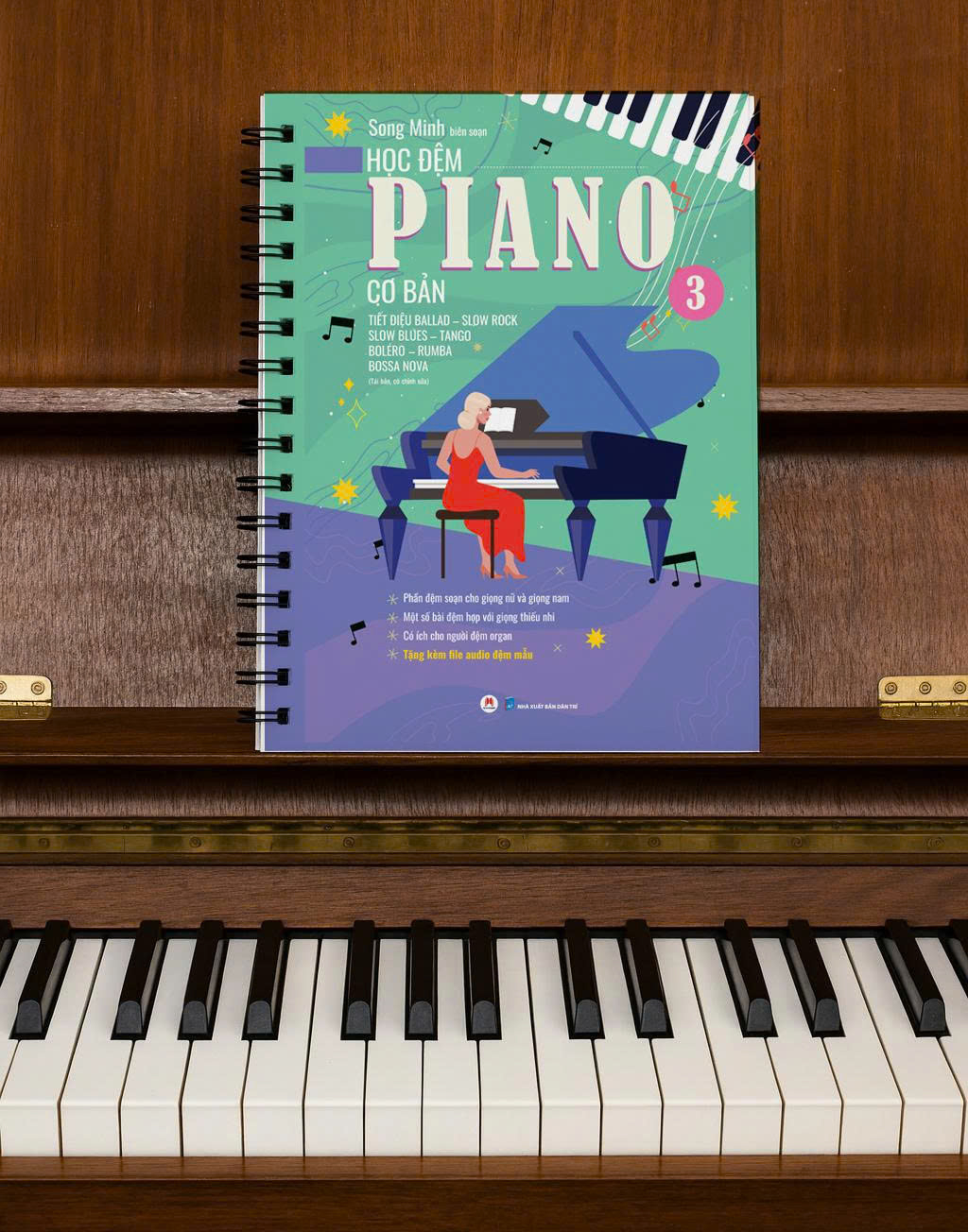 Bo
						
										
										Hoc Dem Piano Co Ban - Phan 3 - Tiet Dieu Ballad-Slow Rock-Slow Blues-Bolero-Rumba-Tango-Bossa Nova (Tai Ban 2025)