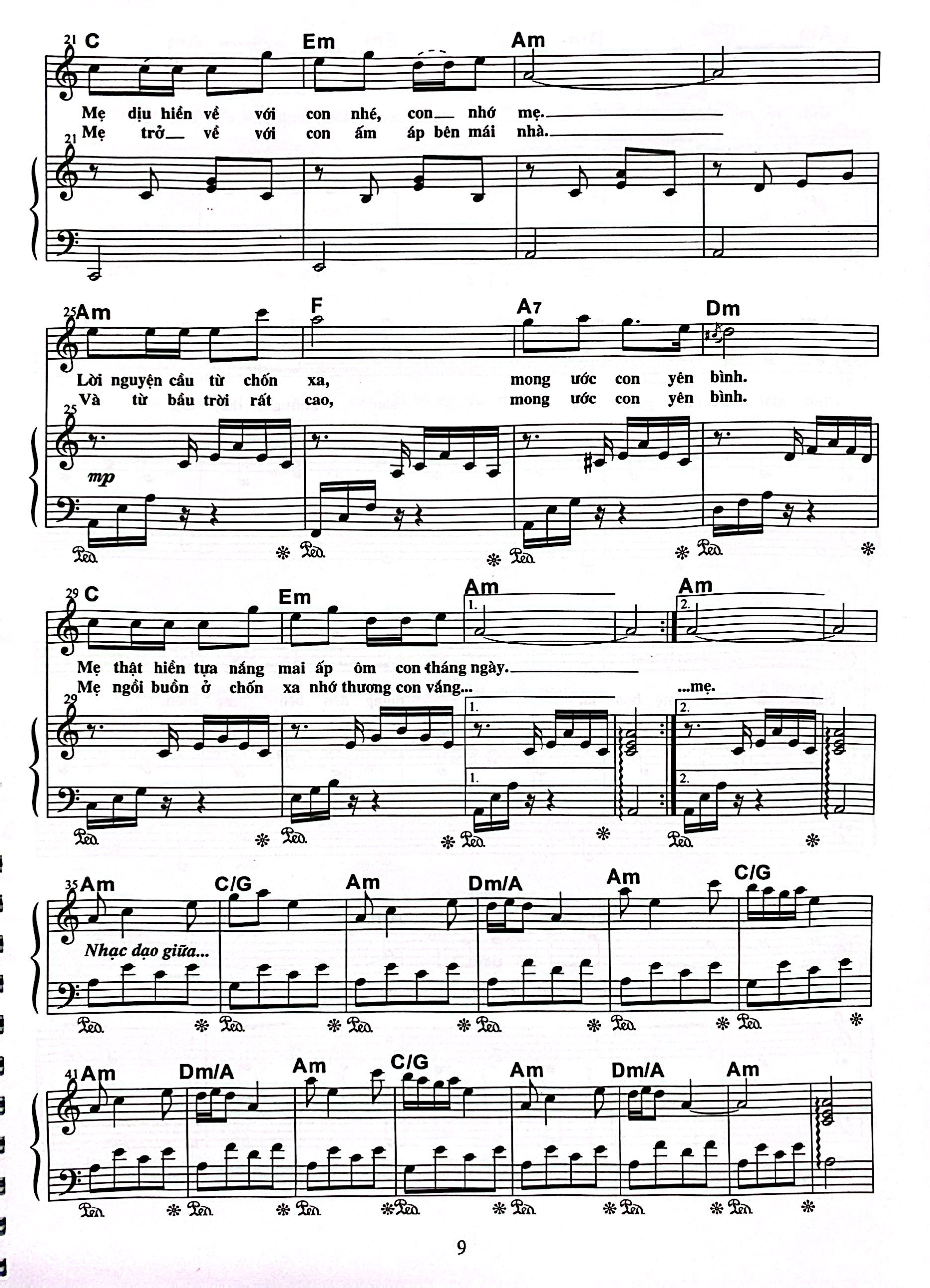 bộ học đệm piano (cơ bản) - tập 3 (tái bản 2020)