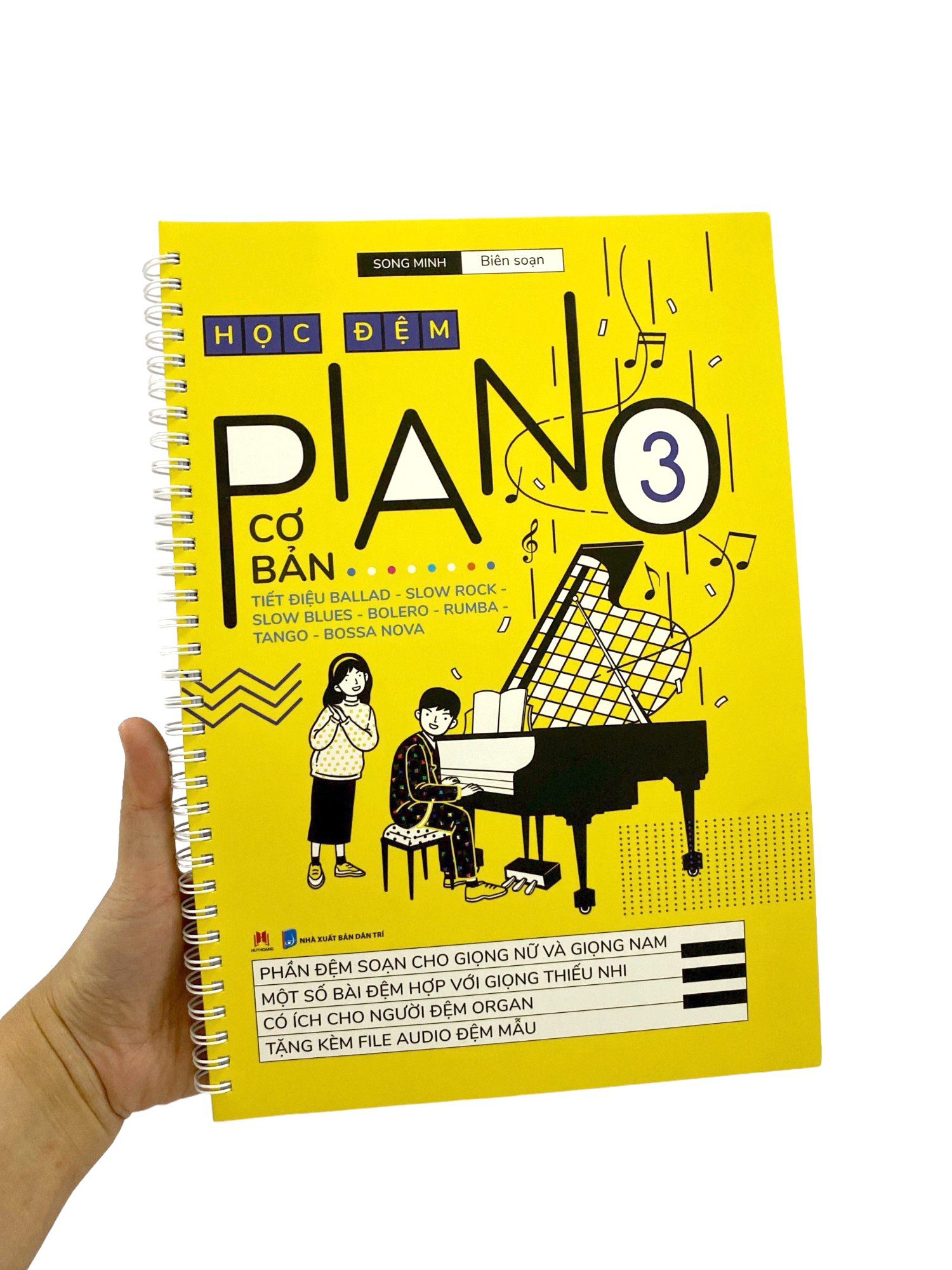 bộ học đệm piano (cơ bản) - tập 3 (tái bản 2020)