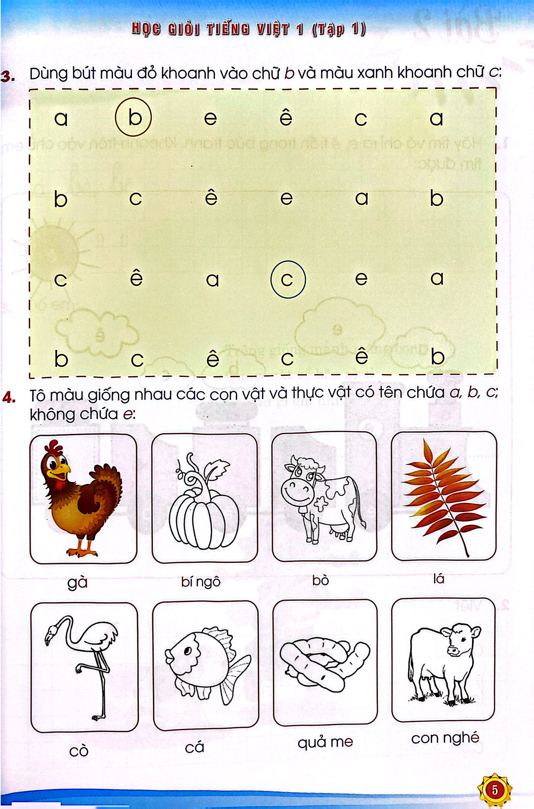 Bo
						
										
										Hoc Gioi Tieng Viet 1 - Tap 1 (Sach Bo Tro, Tang Cuong Bai Tap Cho Hoc Sinh Luyen Tap)