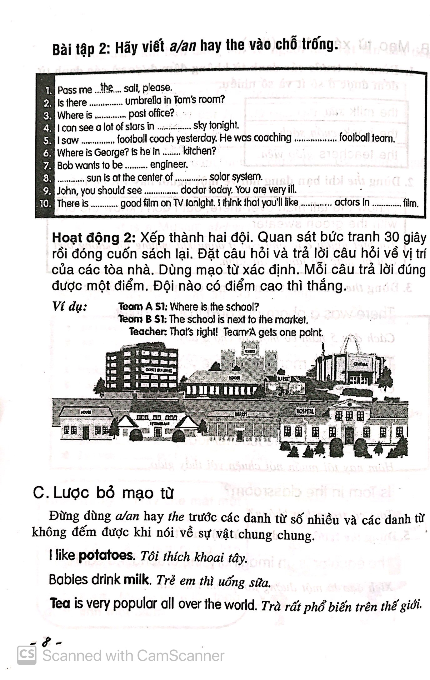 bộ học ngữ pháp tiếng anh vui nhộn qua hình - quyển 2