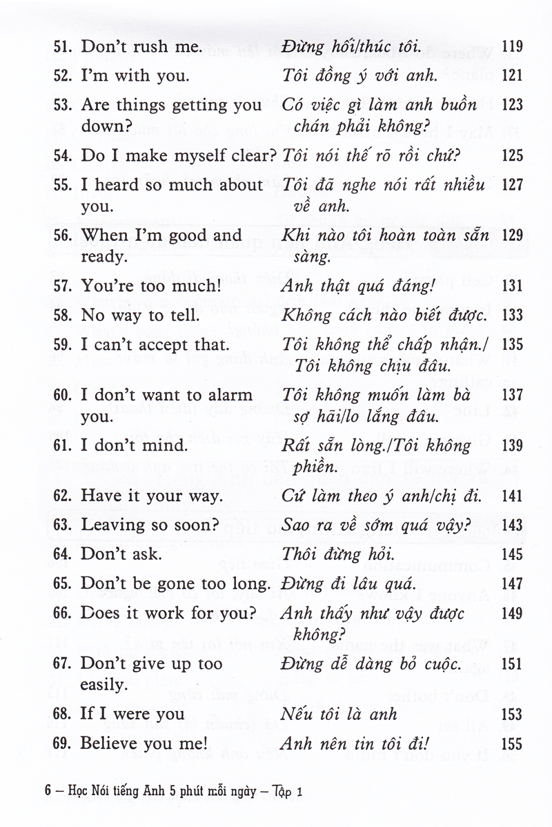 bộ học nói tiếng anh 5 phút mỗi ngày - tập 1 (kèm cd)