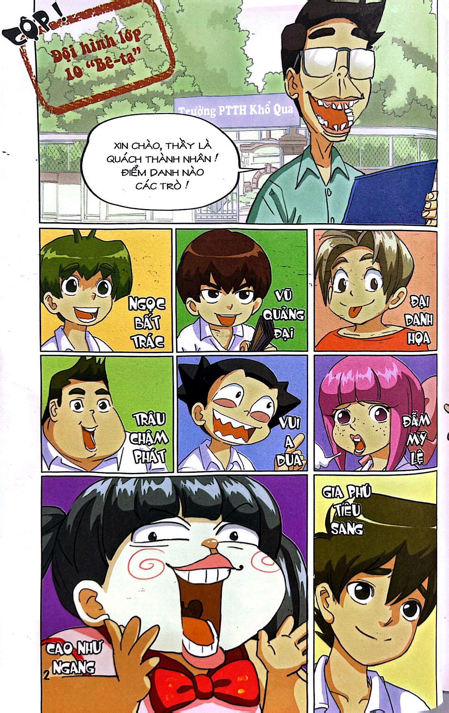 bộ học sinh chân kinh - bằng lòng đi em - phần 3 - tập 25