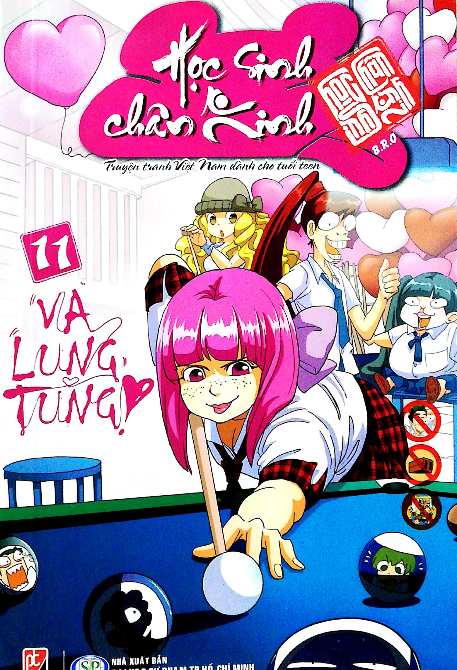 bộ học sinh chân kinh - tập 11: va lung tung
