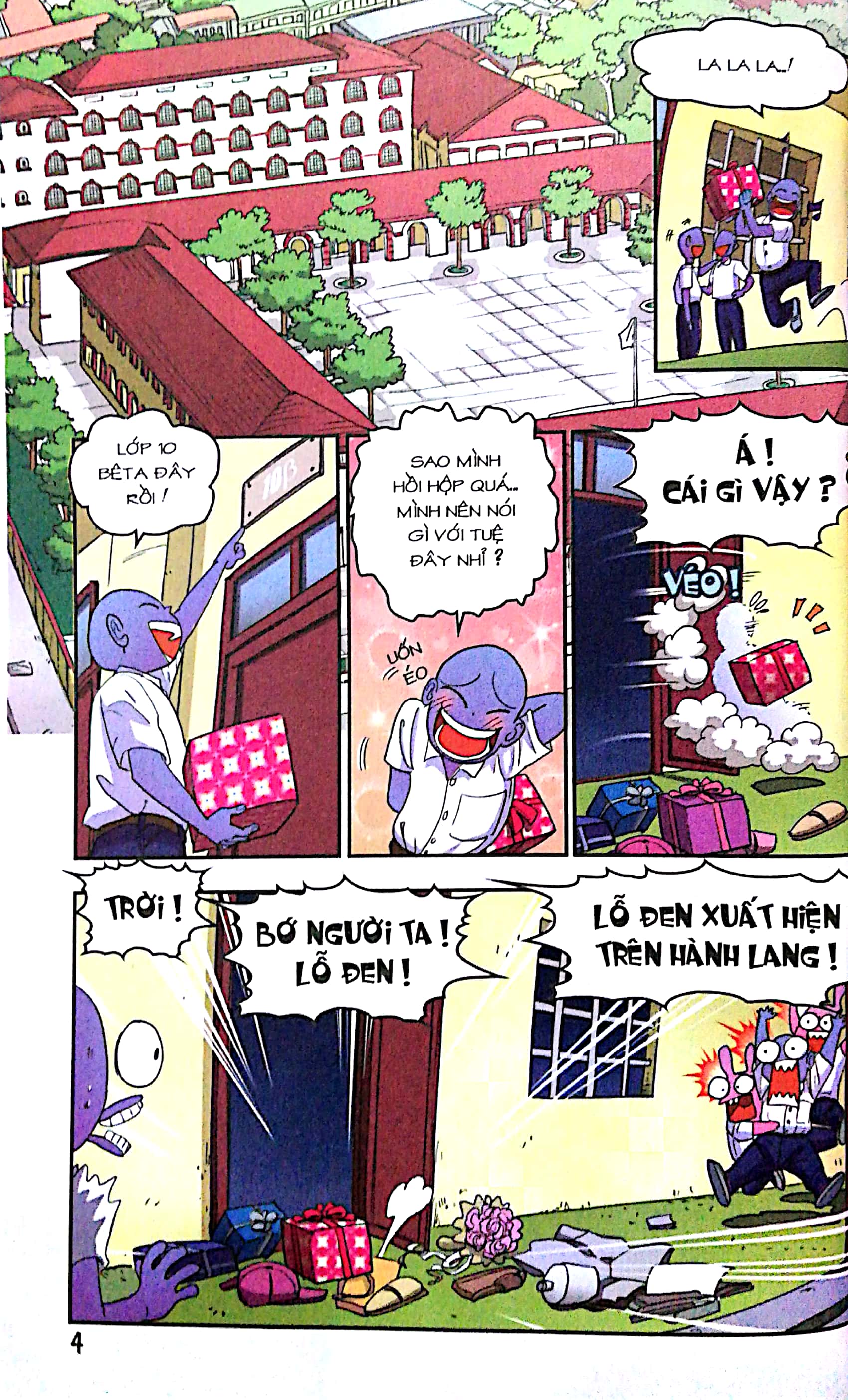 bộ học sinh chân kinh - tập 11: va lung tung