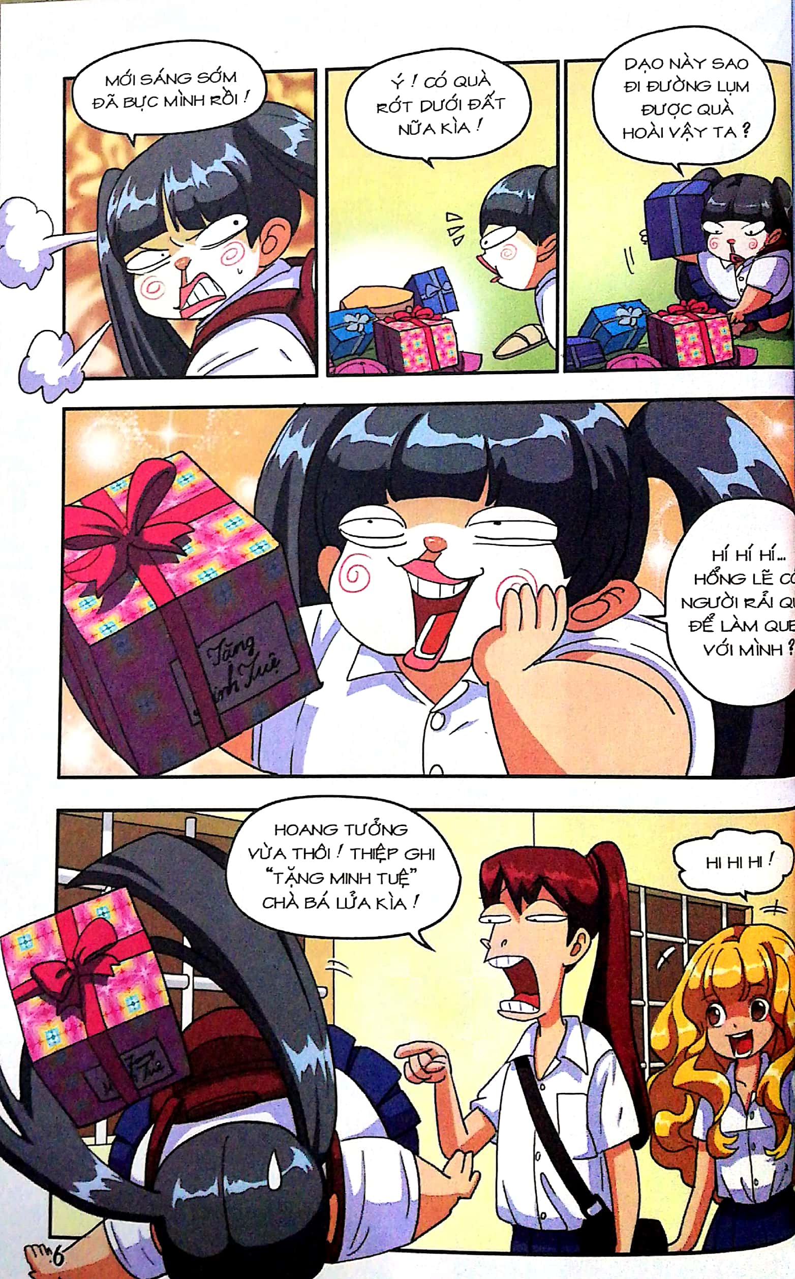 bộ học sinh chân kinh - tập 11: va lung tung