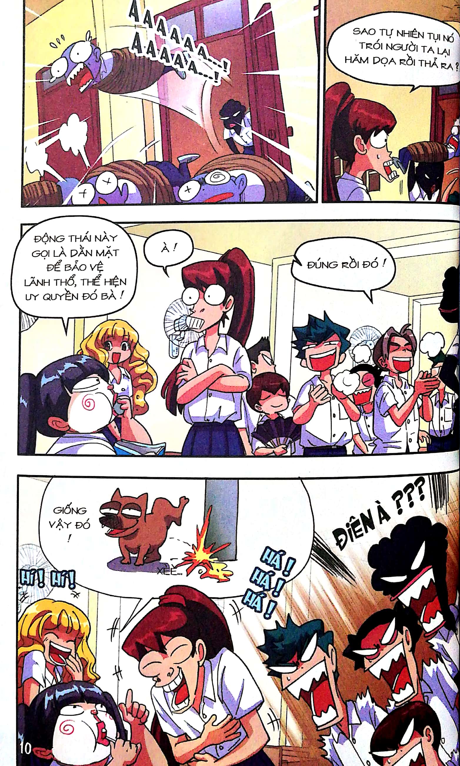 bộ học sinh chân kinh - tập 11: va lung tung