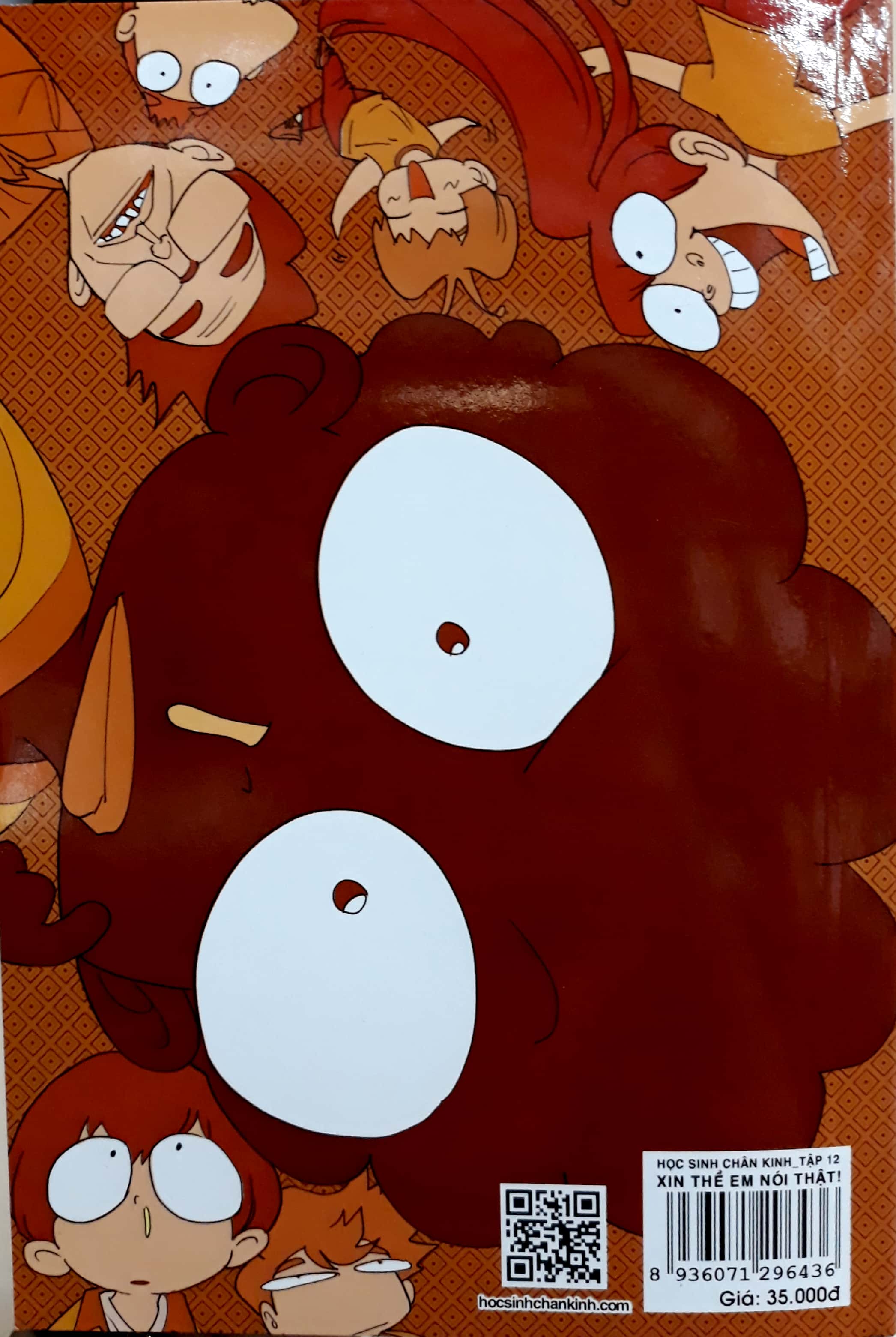 bộ học sinh chân kinh - tập 12 - xin thề em nói thật