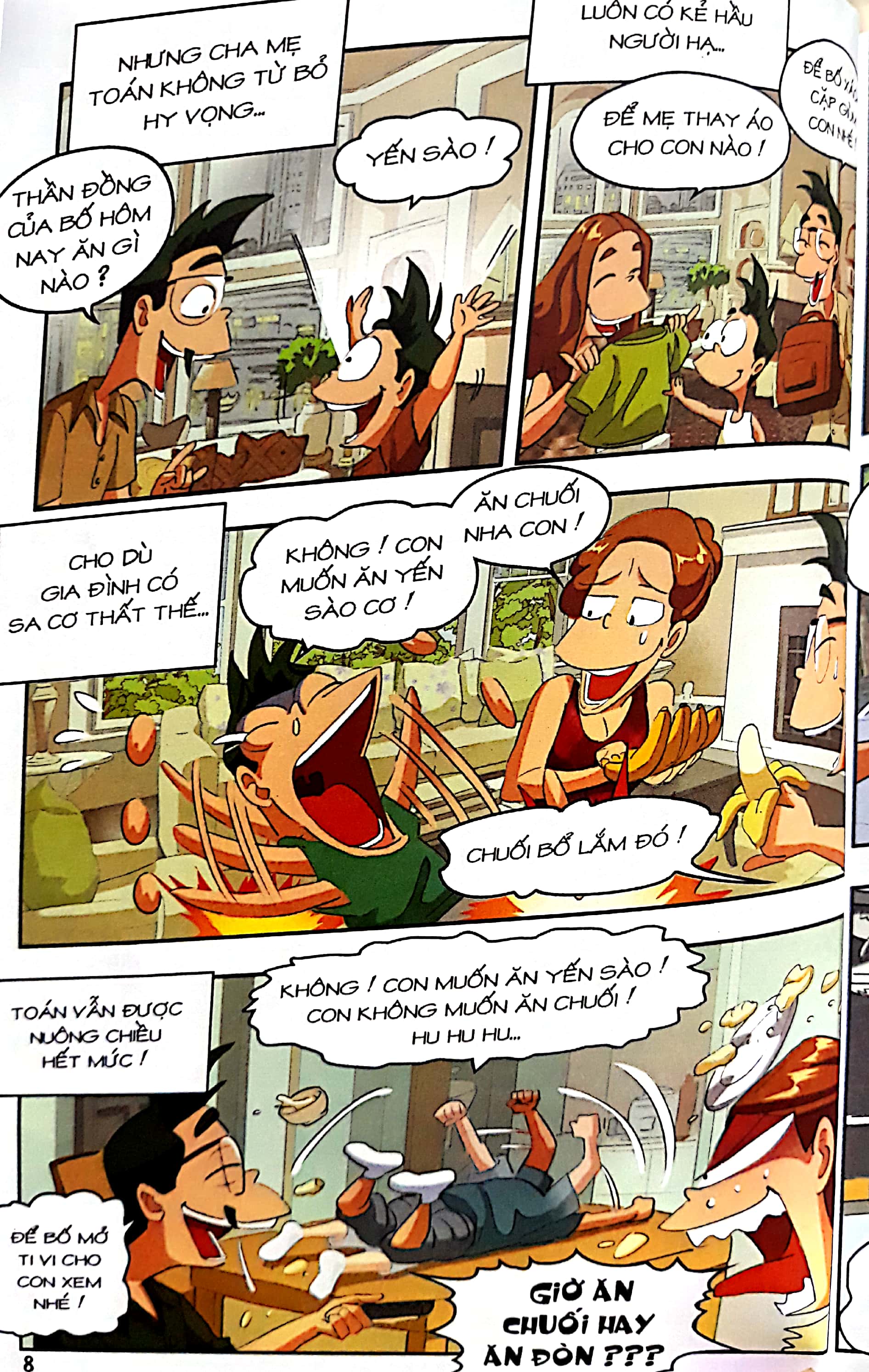 bộ học sinh chân kinh - tập 14: thất bại vì ngại thành công