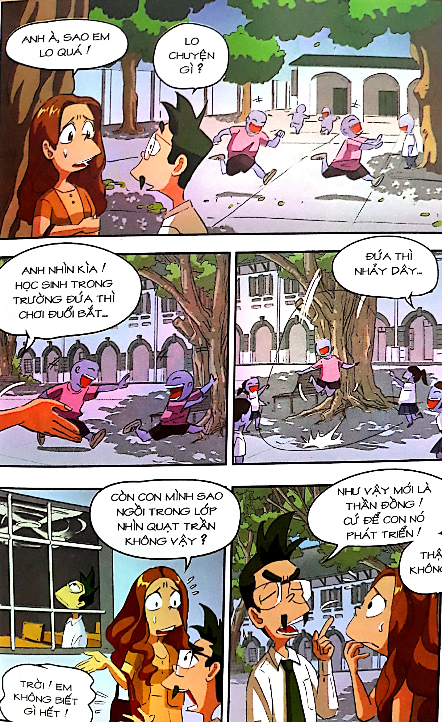 bộ học sinh chân kinh - tập 14: thất bại vì ngại thành công