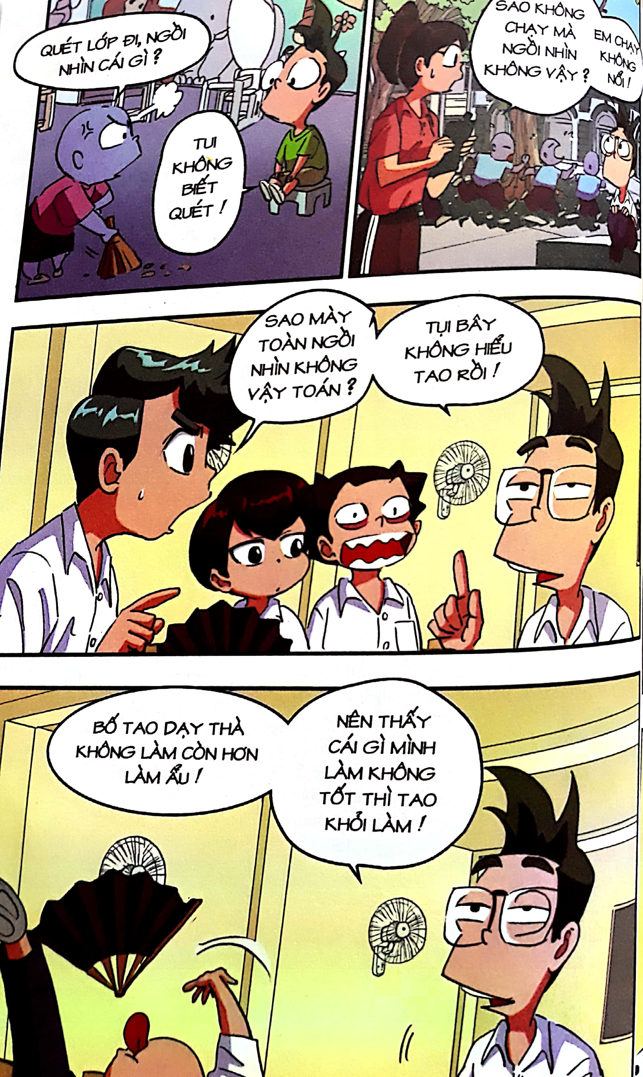 bộ học sinh chân kinh - tập 14: thất bại vì ngại thành công