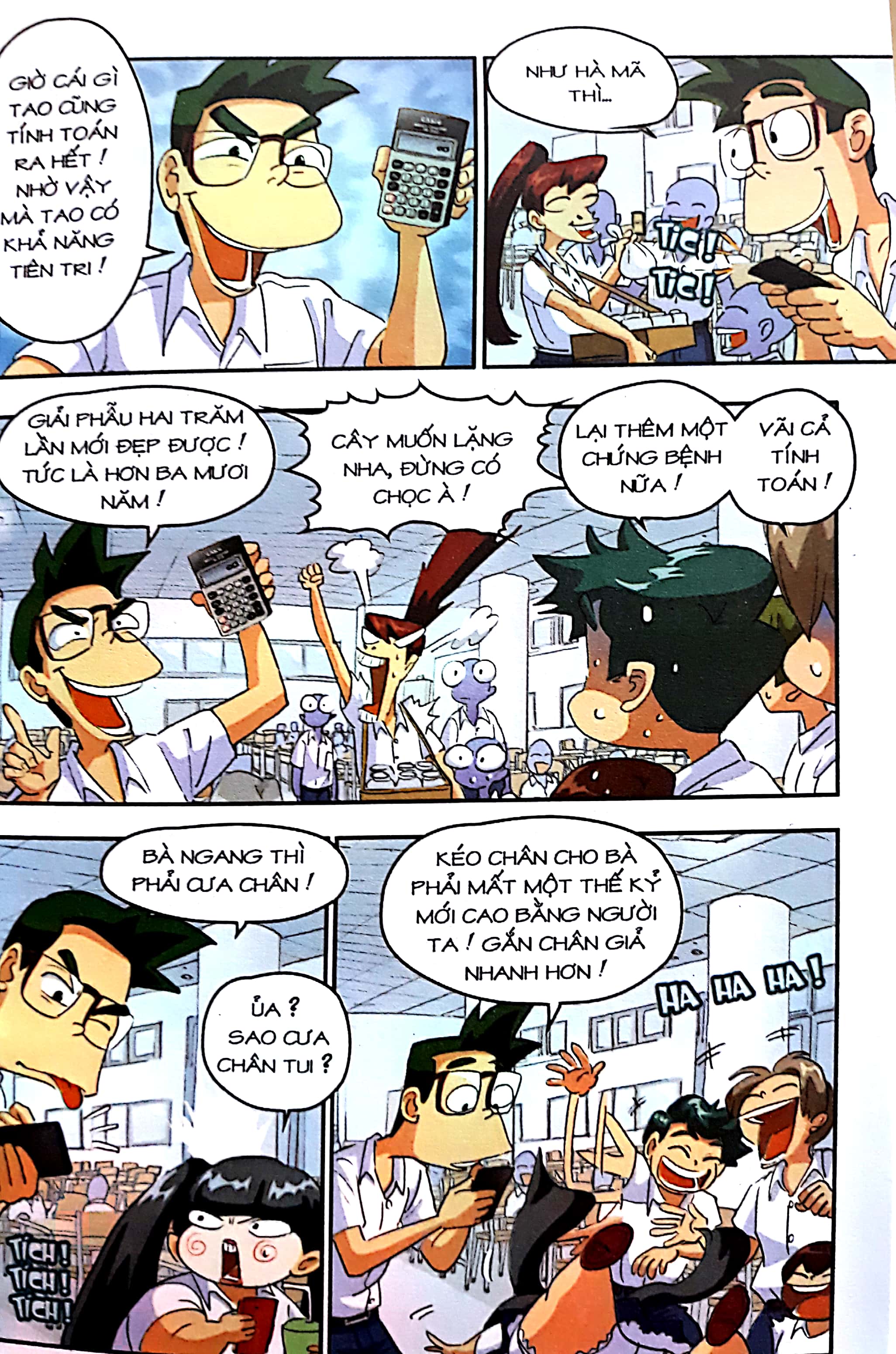 bộ học sinh chân kinh - tập 15 - trâu tuyệt luân